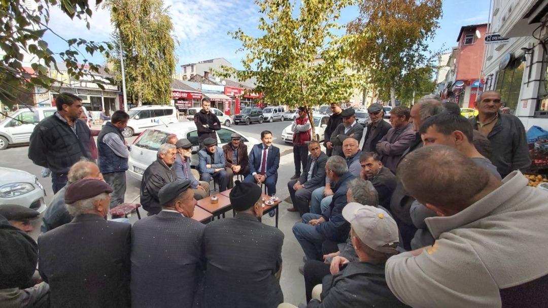 Vali Mustafa Masatlı, kent merkezinde vatandaşlarımızla buluştu