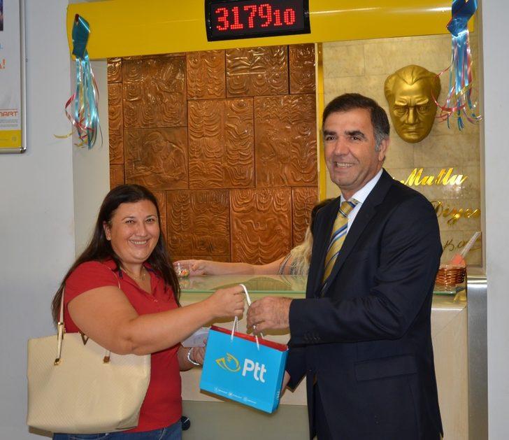 PTT’den 179’uncu müşteriye özel hediye G1