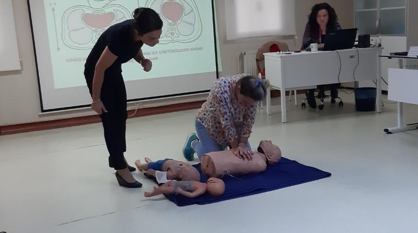 B&uuml;y&uuml;kşehirden ilk yardım eğitimi