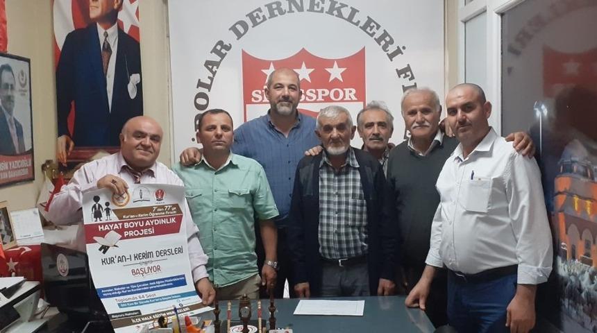 STK’larda "Kur’an-ı Kerim ile Hayat Boyu Aydınlık" projesi başladı