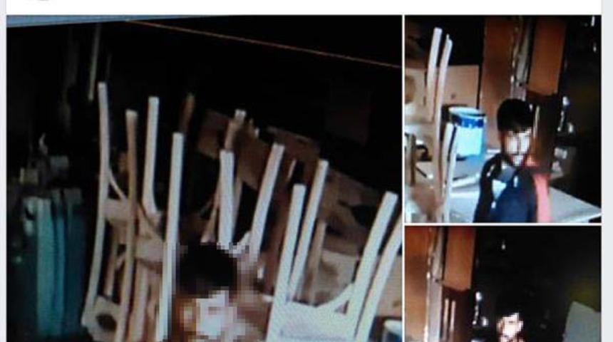 İş yerine giren hırsızı sosyal medyada arıyor