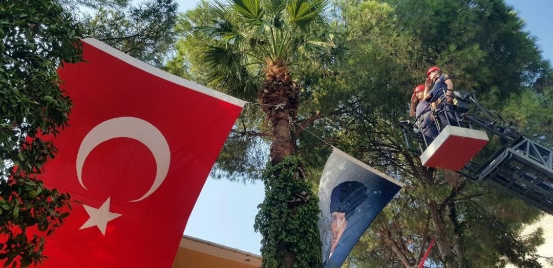 Nazilli&rsquo;de Cumhuriyet coşkusu erken başladı