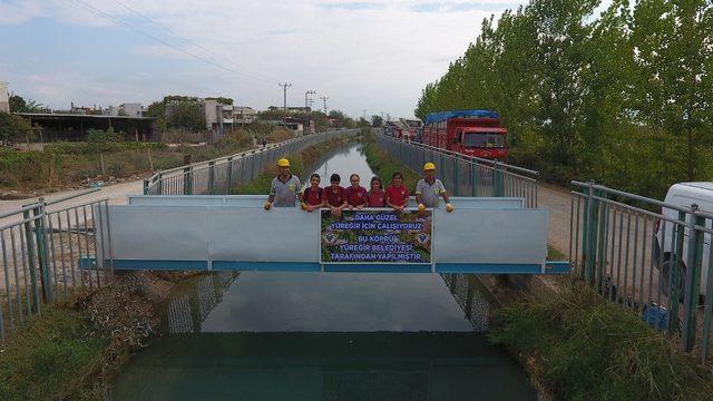 Yüreğir Belediyesi’nden Akarcalı’ya yaya köprüsü