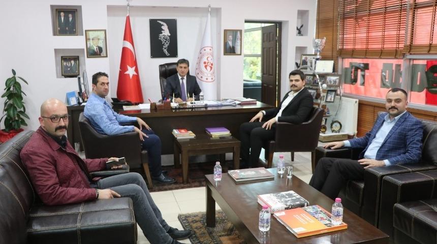 &Uuml;lk&uuml; Ocakları Başkanı Turan&rsquo;dan Murat Eskici&rsquo;ye Ziyaret