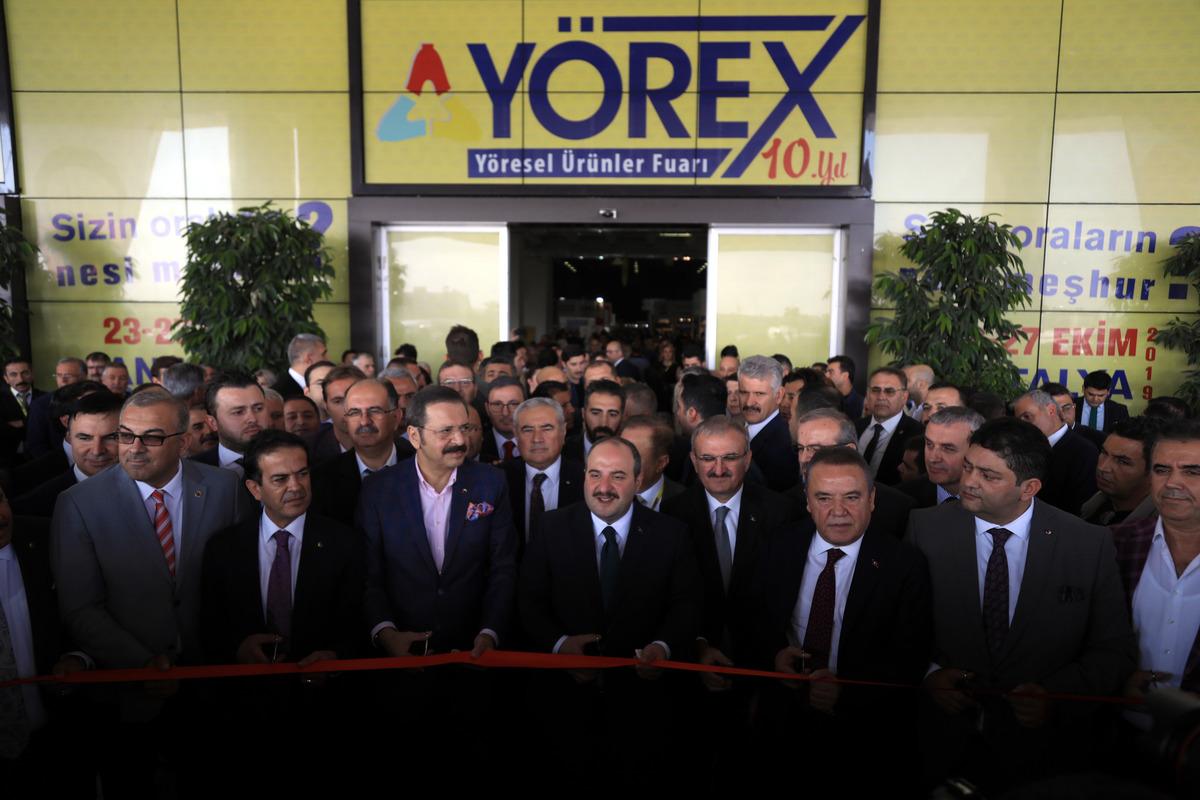 T&uuml;rkiye'nin 81 ili Y&Ouml;REX'te buluştu