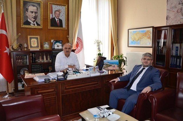 ASKON Giresun İl Başkanı Türk istişare ziyaretlerini sürüyor