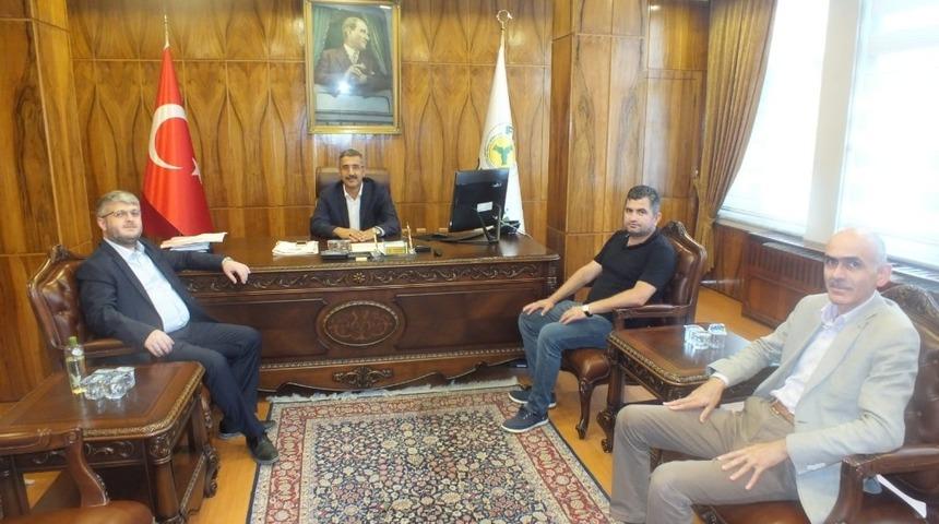 ASKON Giresun İl Başkanı T&uuml;rk istişare ziyaretlerini s&uuml;r&uuml;yor