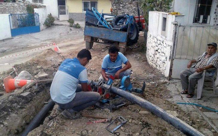 Milas’ta şebeke hatları yenileniyor G1