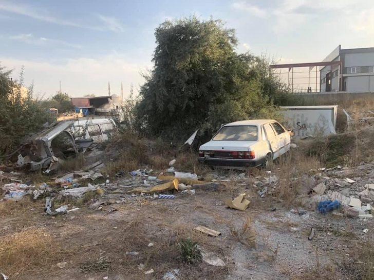 Görüntü ve çevre kirliliğine neden olan hurda araçlar kaldırılıyor G3