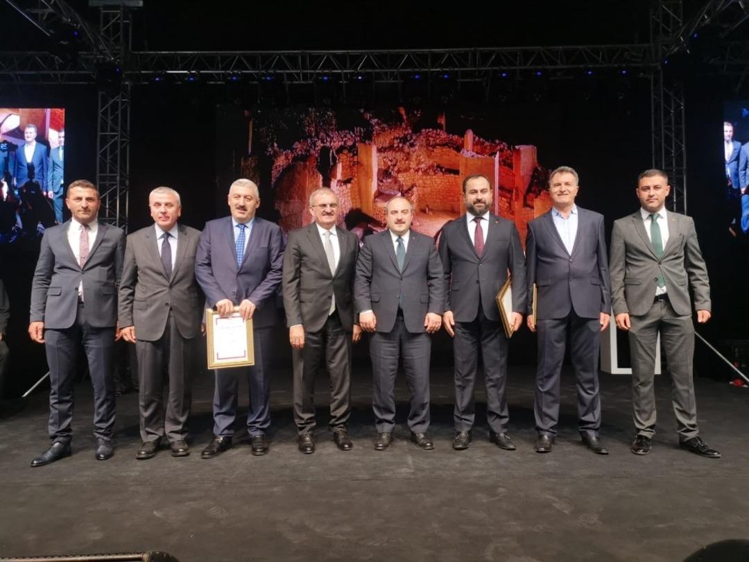 Fındıkoğlu, Siyez Bulguru ve Taş Baskının tescil belgelerini aldı