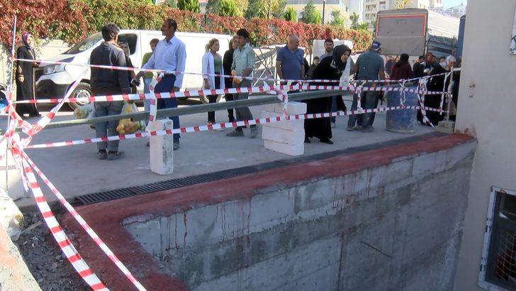 Avcılar'da kapalı semt pazarında 3 metreden düşen kadın ağır yaralandı G3