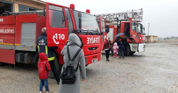 Çaldıranlı minikler itfaiyecilerle tanıştı G2