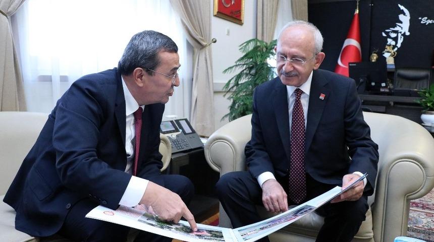 Başkan Batur’dan Kılıçdaroğlu’na sürpriz ziyaret