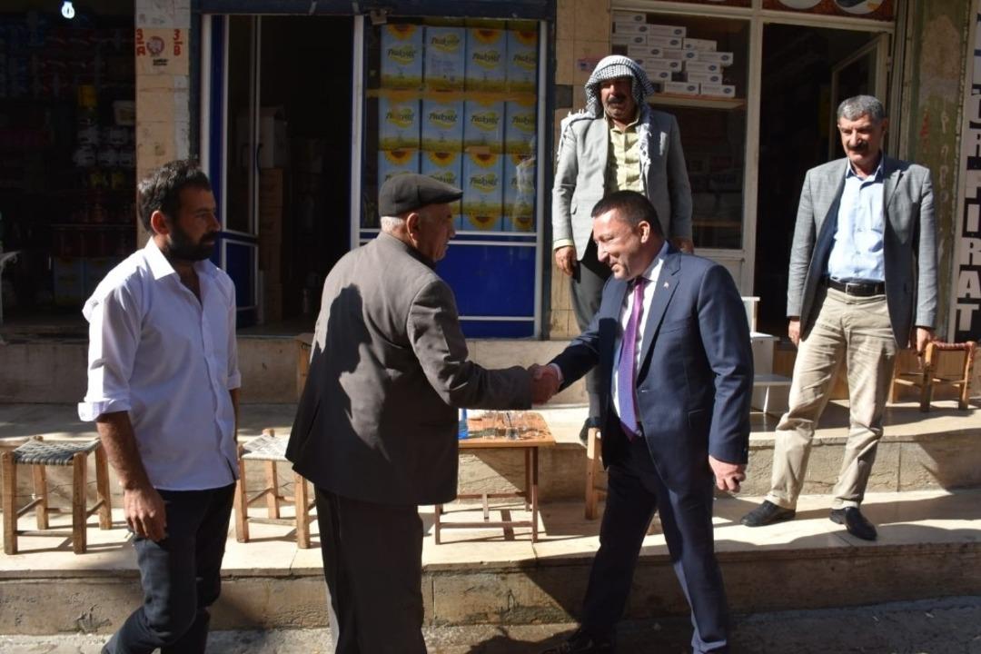 Başkan Beyoğlu&rsquo;na esnaftan yoğun ilgi