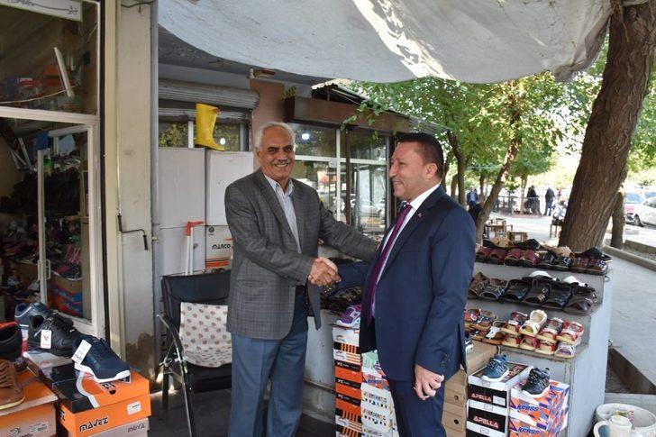 Başkan Beyoğlu’na esnaftan yoğun ilgi G2