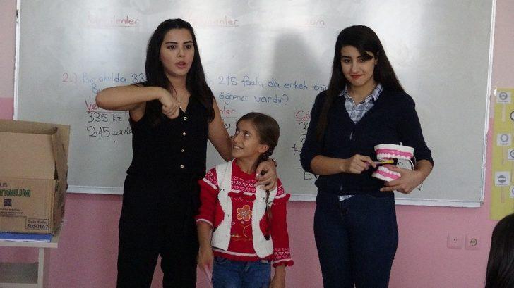 Gercüş’te öğrencilere ağız ve diş sağlığı eğitimi verildi G3