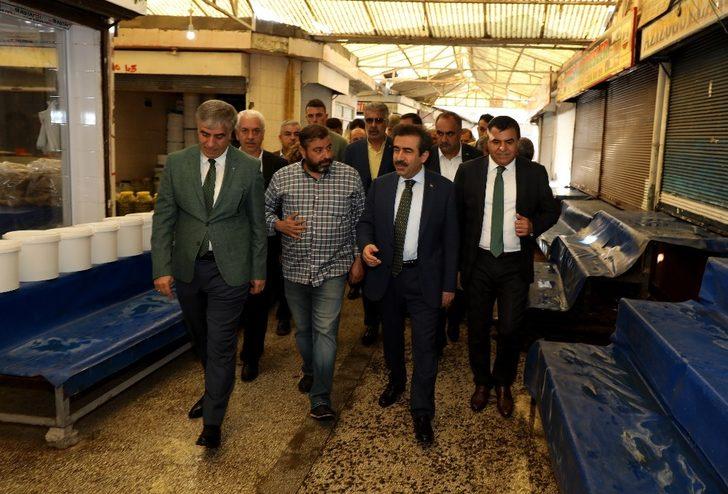 Vali Güzeloğlu esnafla bir araya geldi G1