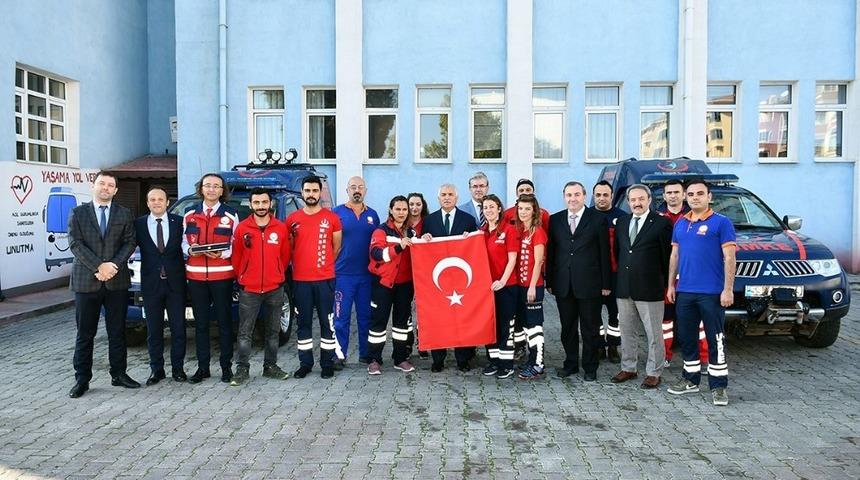 Tekirdağ&rsquo;dan Barış Pınarı Harekatı&rsquo;na destek i&ccedil;in yola &ccedil;ıktılar