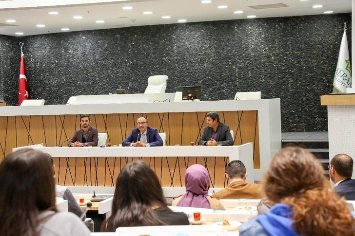 Başkan Kavuş, geleceğin inşaat mühendislerini ağırladı G2