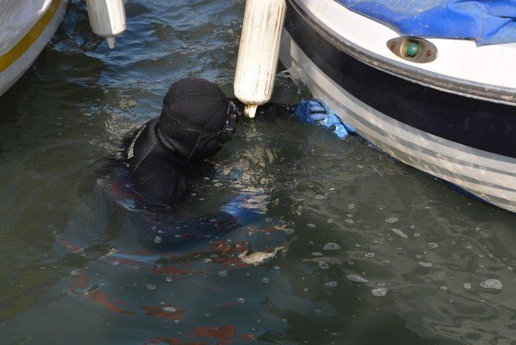 Petrol türevi atıkların kirlettiği teknelerde temizlendi G2