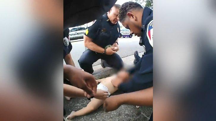 ABD polisi, nefes borusuna kraker kaçan bebeği böyle kurtardı G1