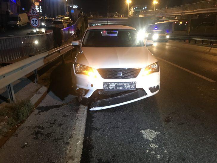 Darülaceze Perpa Metrobüs durağında korkunç olay! Feci şekilde can verdi! G1