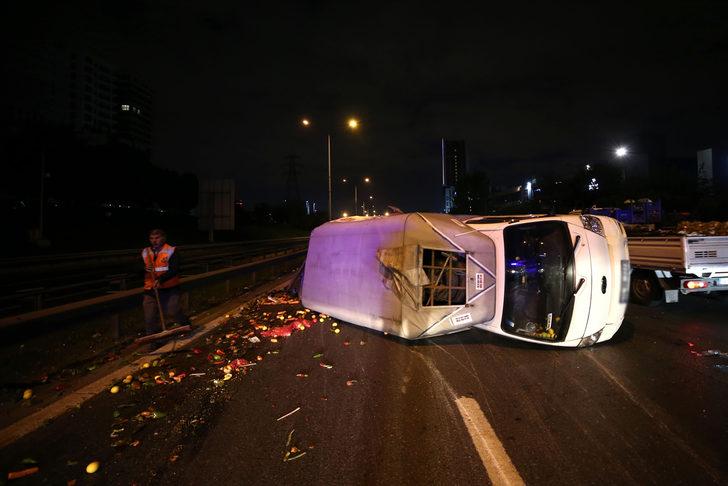 İstanbul Basın Ekspres Yolu'nda feci kaza! Çok sayıda ekip bölgeye sevk edildi! G4