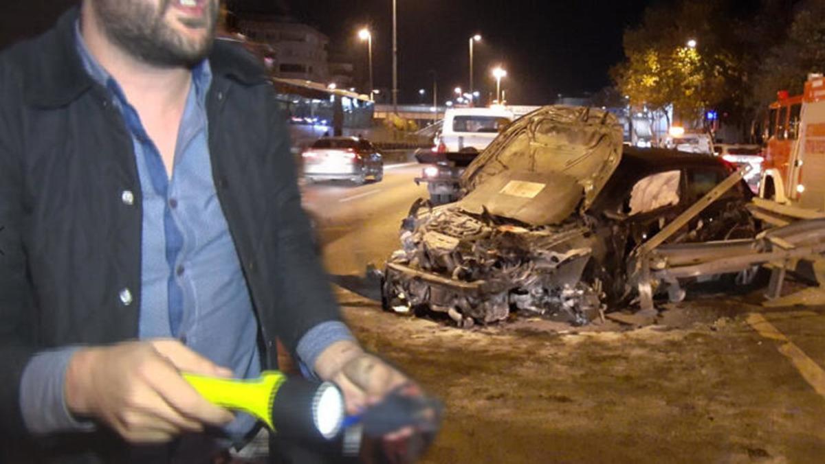 Avcılar'da korkun&ccedil; kaza! S&uuml;r&uuml;c&uuml;n&uuml;n ayak parmakları koptu