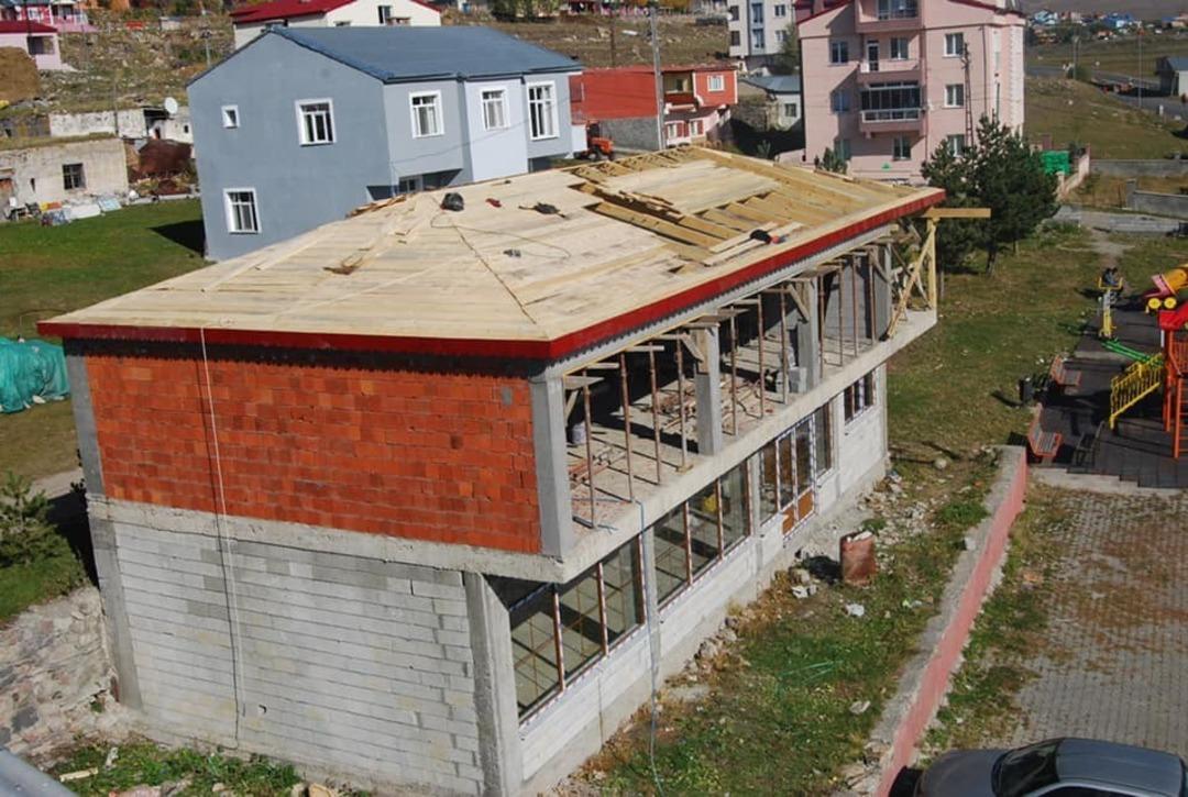 Damal Bebeği &uuml;retim at&ouml;lyesi inşaatı devam ediyor