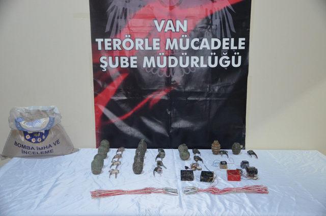 Van'da toprağa gömülü 13 kilo TNT patlayıcı bulundu