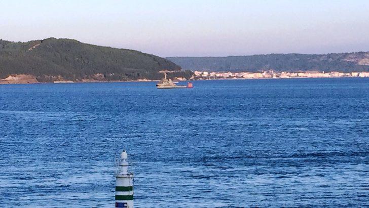 Çanakkale Boğazı’ndaki kırmızı cisim hedef tahtası çıktı G1