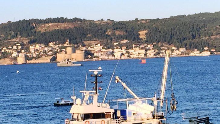 Çanakkale Boğazı’ndaki kırmızı cisim hedef tahtası çıktı G5