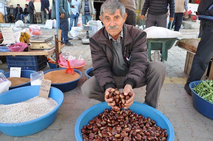 Simav kestanesi tezgahlardaki yerini aldı G3
