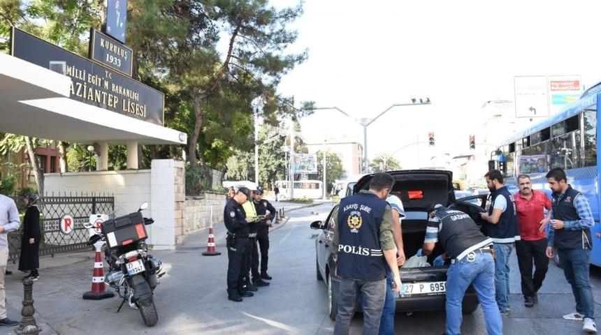 Gaziantep&rsquo;te okul &ccedil;evrelerine yoğun denetim