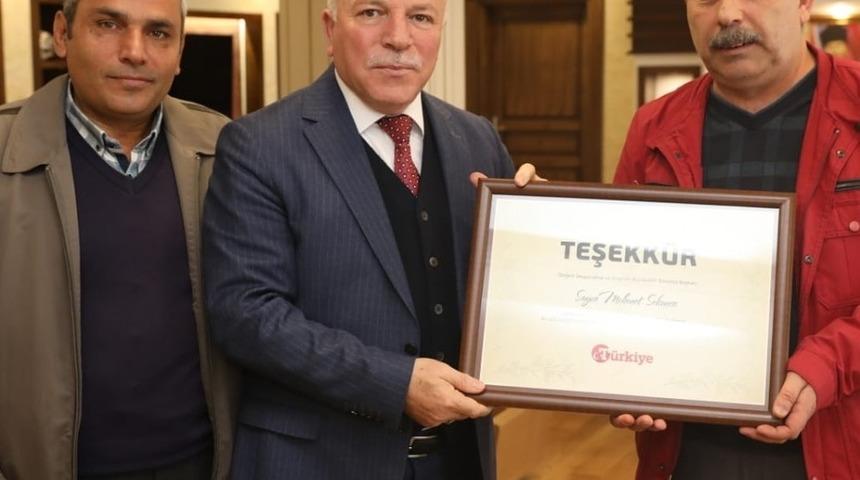 T&uuml;rkiye Gazetesi&rsquo;nden Erzurum B&uuml;y&uuml;kşehir Belediyesine ziyaret