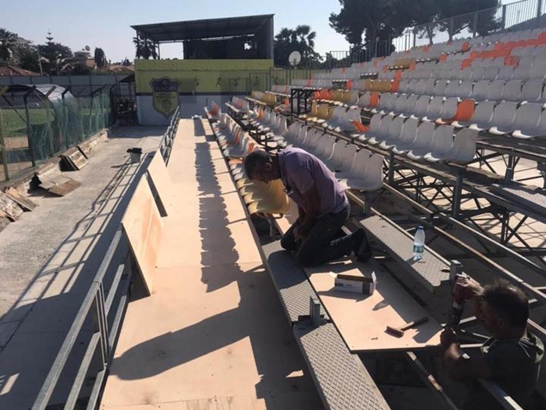 Ala&ccedil;atıspor tesisleri yenilendi