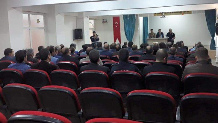 Kaymakam Sancaktutar, muhtarlarla bir araya geldi G3