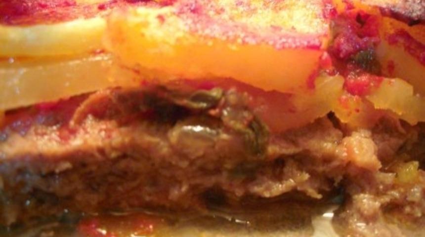 Patatesli Tepsi K&ouml;ftesi