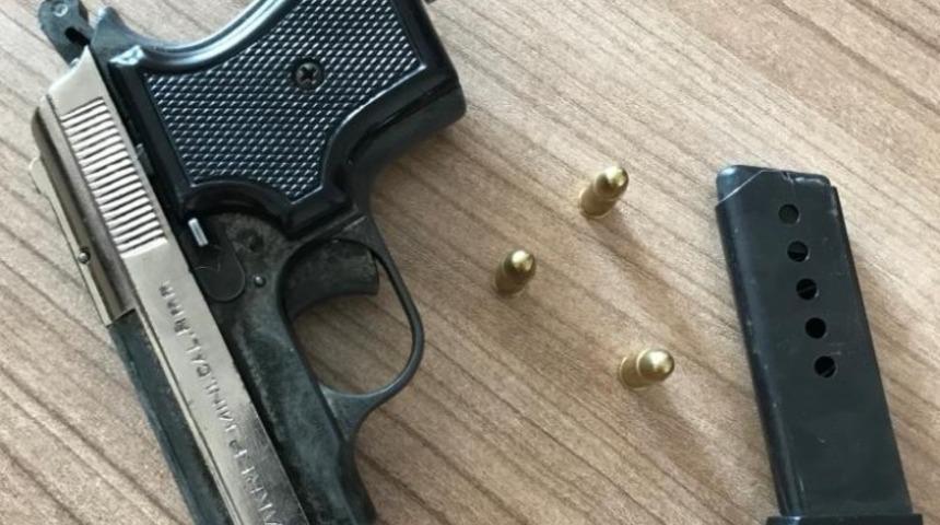 Polis uygulamasında 3 silah yakalandı