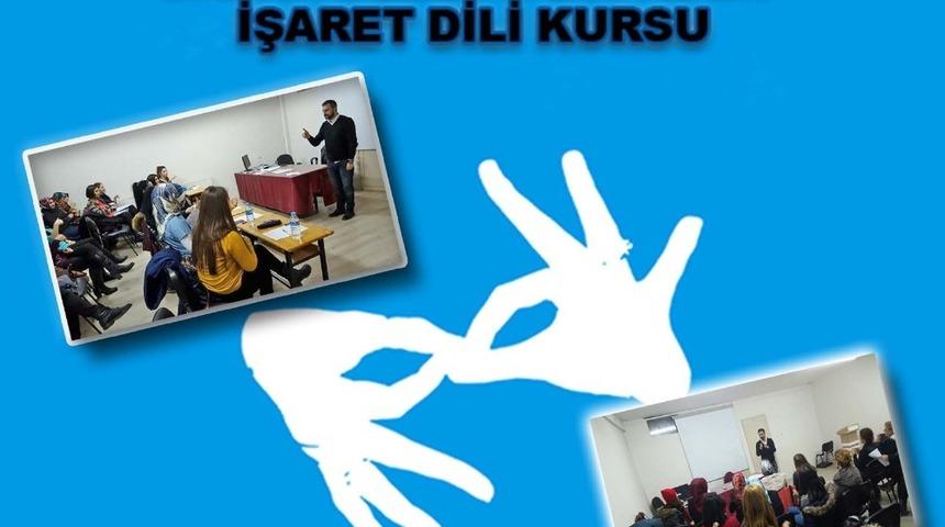 Bafra Belediyesinden İşaret Dili Kursu