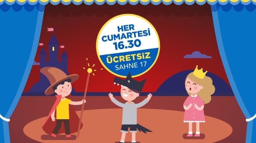 &Ccedil;ocuk tiyatroları 17 Burda&rsquo;da devam ediyor