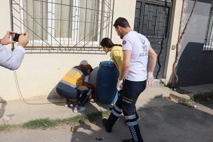 Bursa'da yeni doğan bebek çöp bidonunun yanında bulundu G1