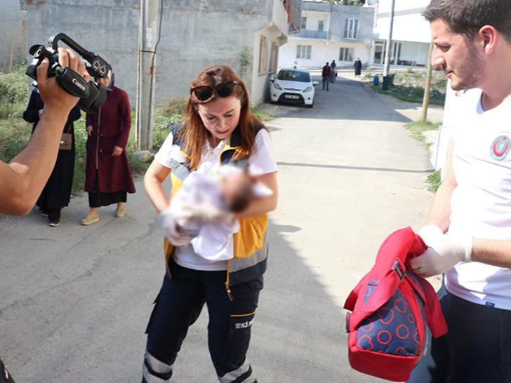 Bursa'da yeni doğan bebek çöp bidonunun yanında bulundu G4