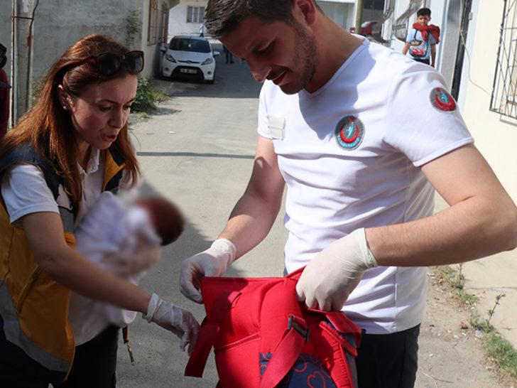 Bursa'da yeni doğan bebek çöp bidonunun yanında bulundu G5