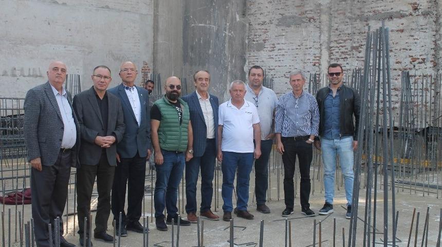 LTSO yeni hizmet binası inşaat &ccedil;alışmaları