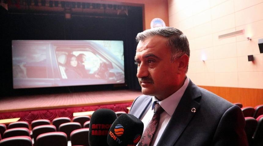 Develi&rsquo;de Barış Pınarı Harekatı&rsquo;na destek vermeyenlerin filmleri izletilmeyecek