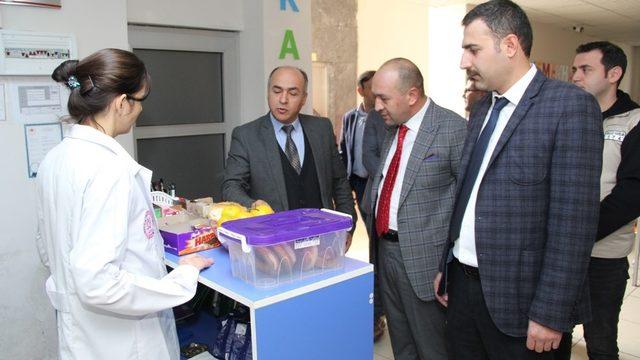 Isparta’da gıda üretim ve satışı yapan işletmelerle okul kantini denetimi