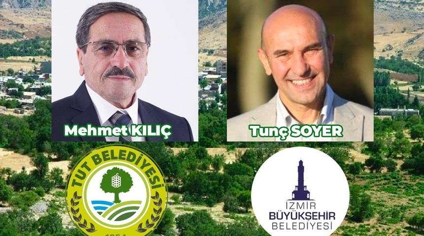 Tut belediyesi ile İzmir B&uuml;y&uuml;kşehir Belediyesi kardeş belediye se&ccedil;ildi