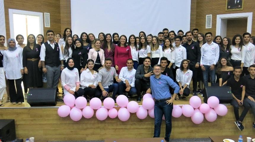 ALK&Uuml;&rsquo;de meme kanseri farkındalık konferansı