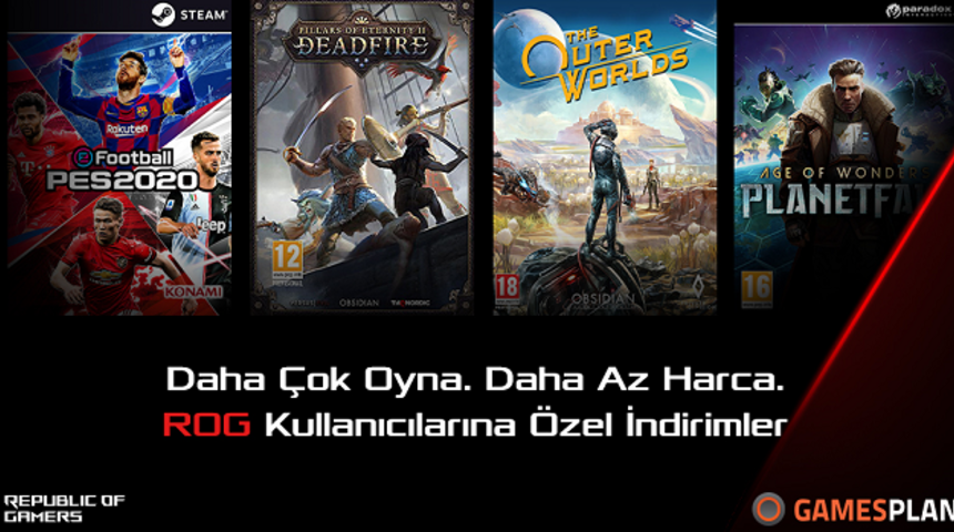 ASUS Republic of Gamers, “Game Deals” programını duyurdu